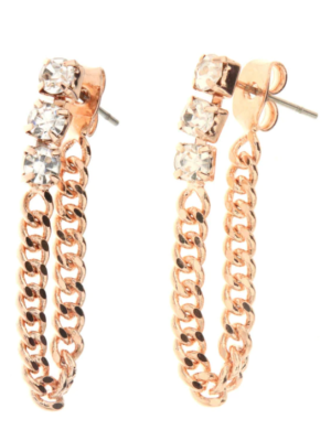 Orecchini Pendenti Catena