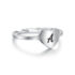 Anello Cuore con Lettera