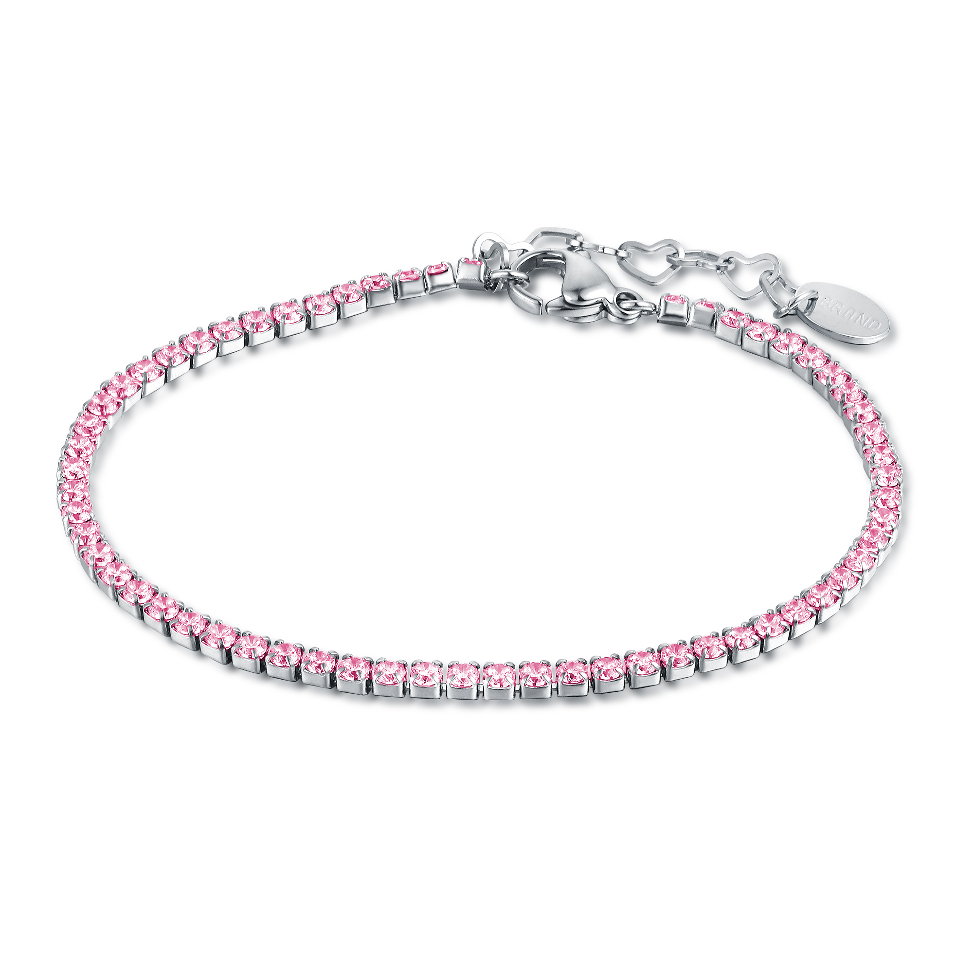 Bracciale Tennis Rosa - Brand Gioielli