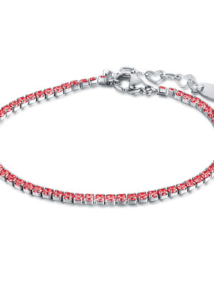 Bracciale Tennis Rosso - Brand Gioielli