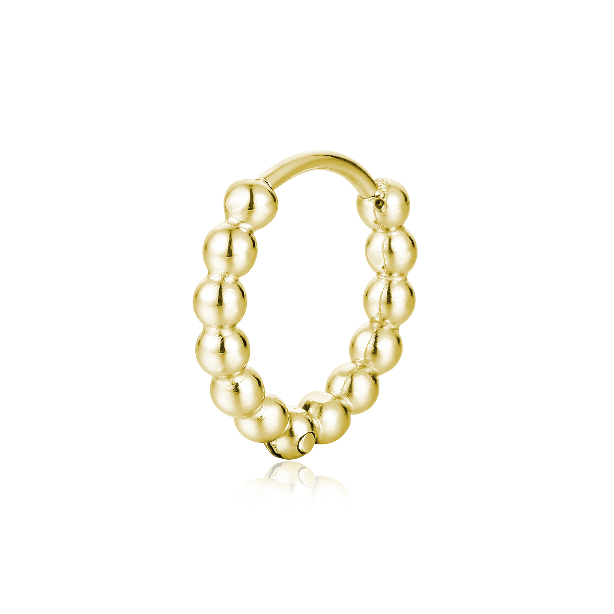 Orecchino Singolo Scattino Sfere Oro