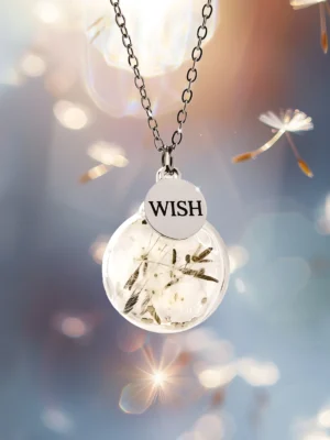 Collana dei desideri Make your wish “Soffione”