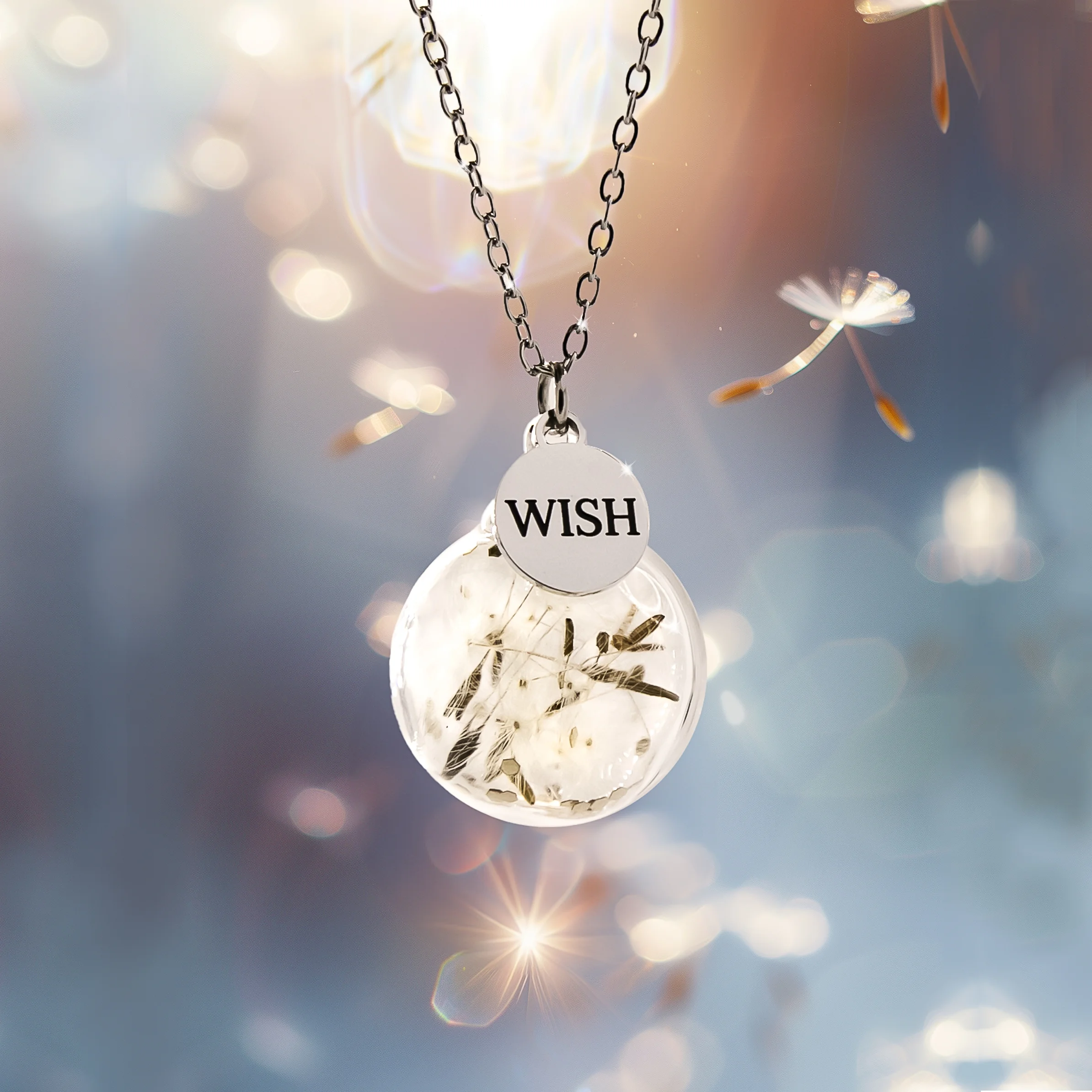 Collana dei desideri Make your wish “Soffione” 1 mad tea collana soffione