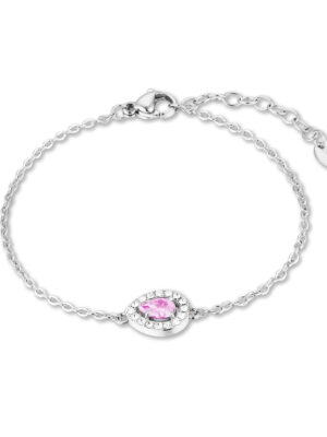 Bracciale Goccia Rosa