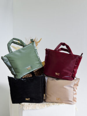 Borsa Tote Satinata