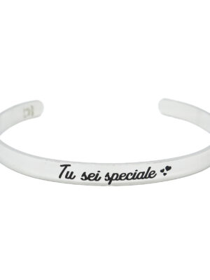Bracciale rigido -Tu sei speciale-