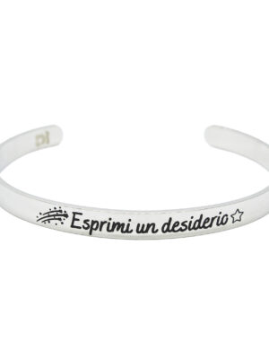 Bracciale rigido -Esprimi un desiderio-
