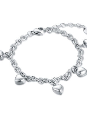 Bracciale Cuori Pendenti