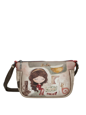 Borsa a tracolla ovale Muse Anekke