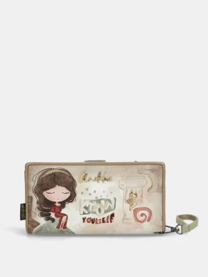 Portamonete grande RFID Muse Anekke