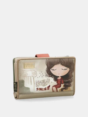 Portamonete medio RFID Muse Anekke