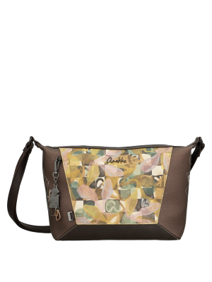 Borsa a tracolla con stampa Bloom Anekke