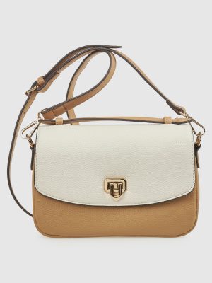 Borsa a Tracolla Bicolore VerdeFashion