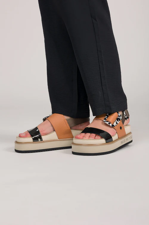 Sandali con platform arancioni e neri Anekke 4 probados42381 731