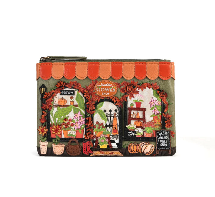 Vendula London – Flower Shop Amber Edition Portamonete con zip