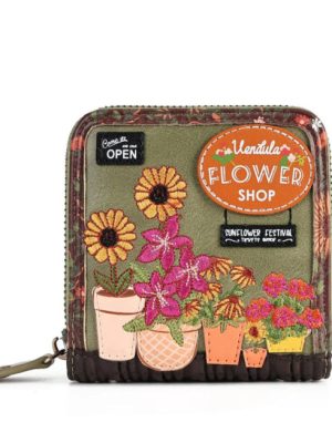 Vendula London - Flower Shop Amber Edition Portafoglio quadrato