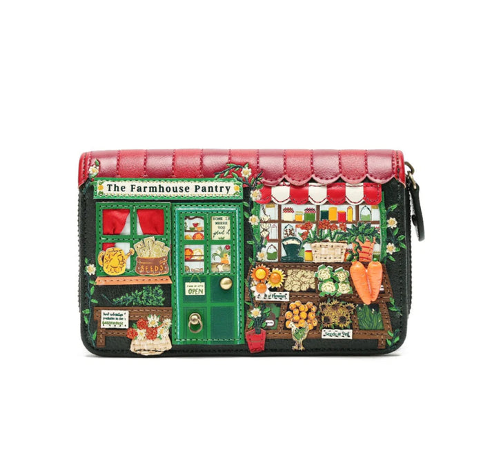 Vendula London – The Farmhouse Pantry Portafoglio medio con zip