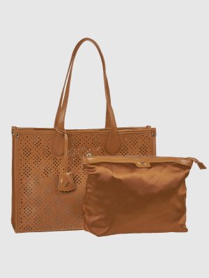 Borsa a Spalla Traforata - Verde Fashion