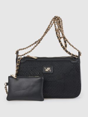 Borsa tracolla a rete - Verde Fashion