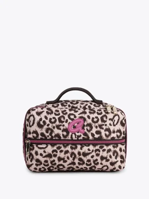 Pochette Porta Trucchi con Stampa Leopardata - Axel